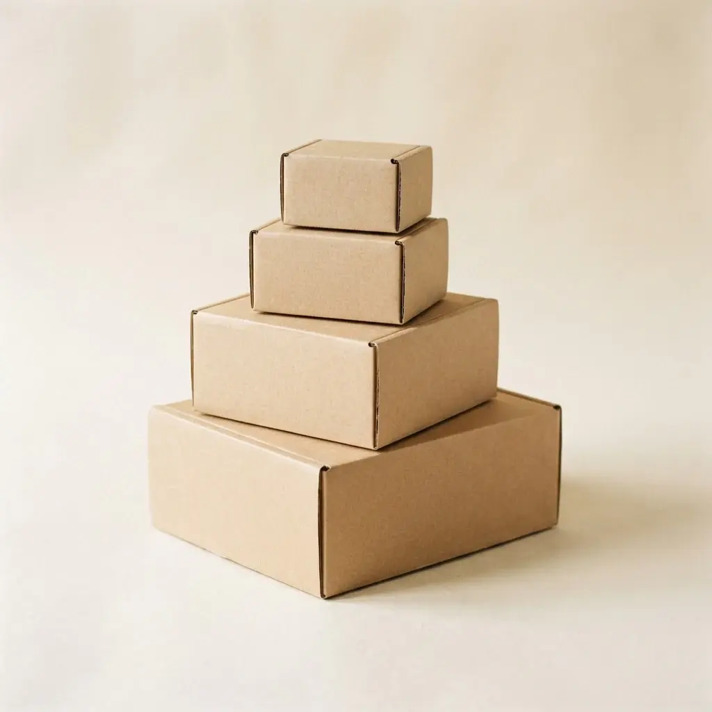 Corrugated shipping cases and protective packaging